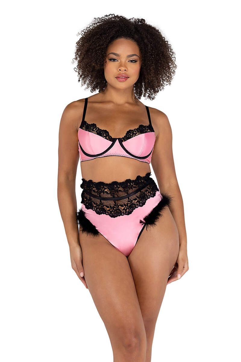 Satin Sensation Bra & Panty Set