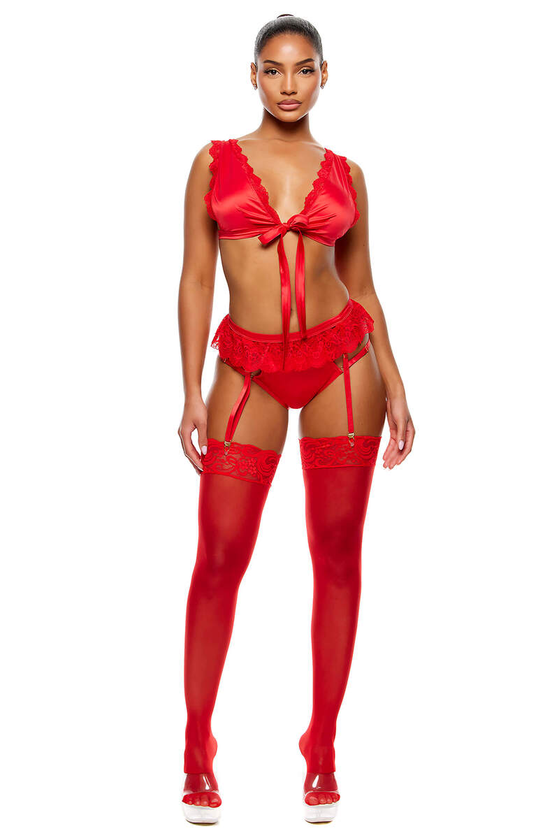 No Strings Attached Lingerie Set