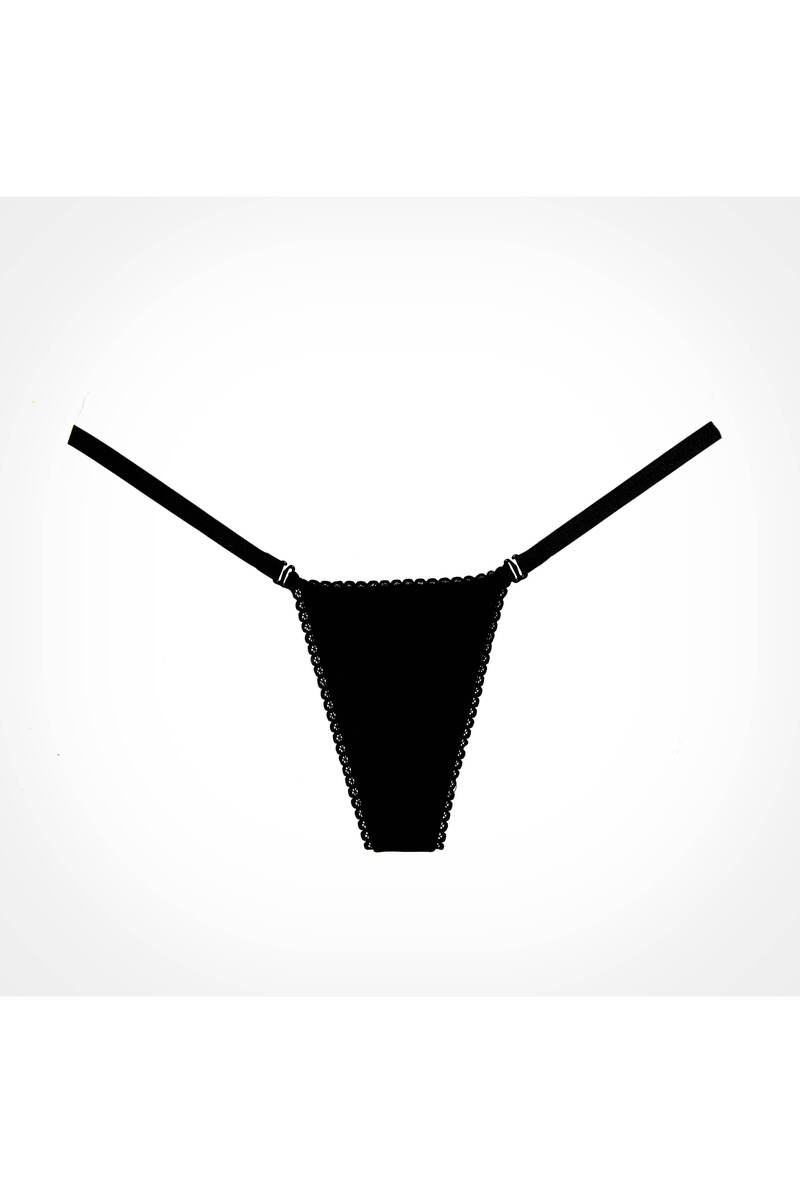 Between the Cheeks Wetlook G-String Panty