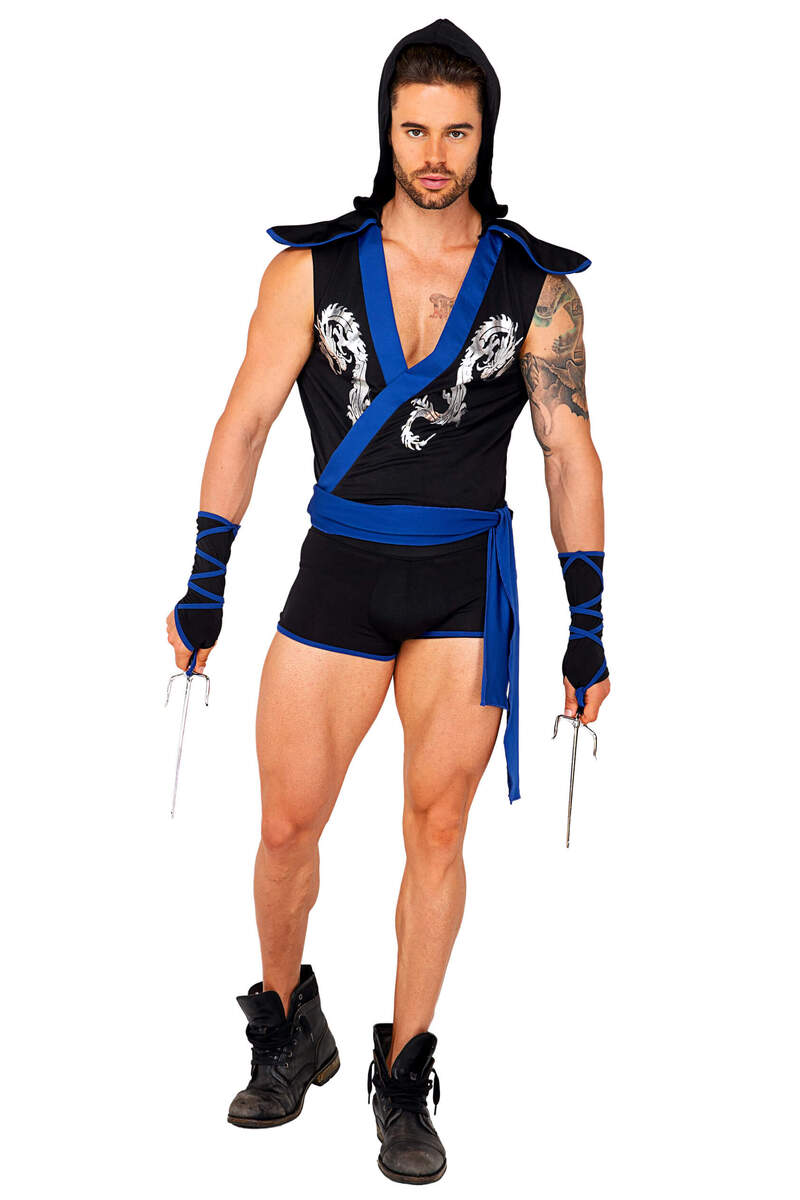 Ninja Warrior Men's Costume