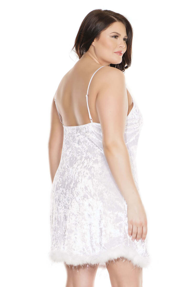 Frosted Love Plus Size Mini Dress