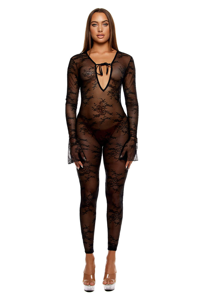 Take It Easy Lace Jumpsuit