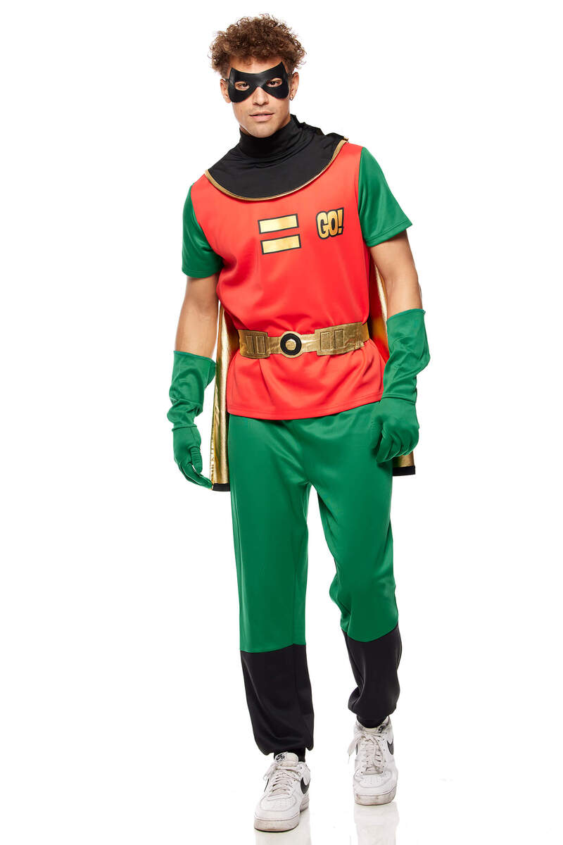 Titan Leader Comic Book Character Costume Front