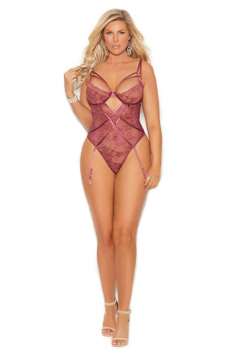 Plus Size Lines of Desire Teddiette