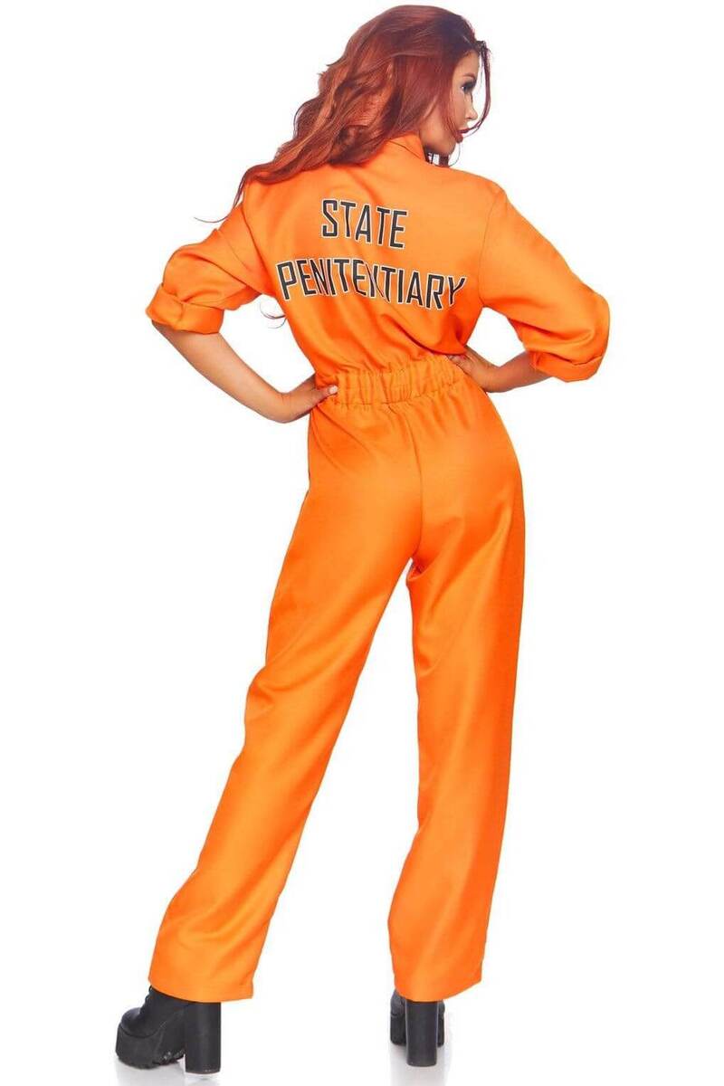 Sexy Prisoner Jumpsuit