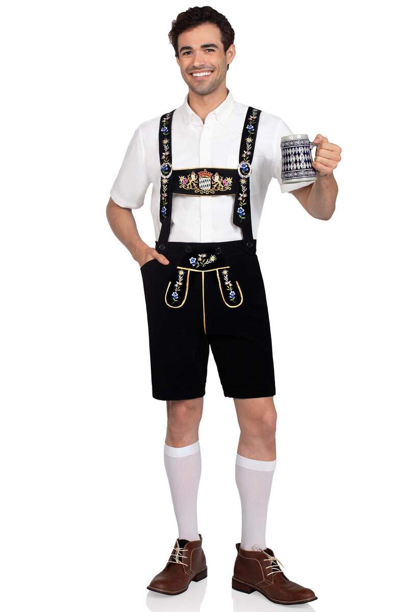 Bavarian Lederhosen Men's Costume