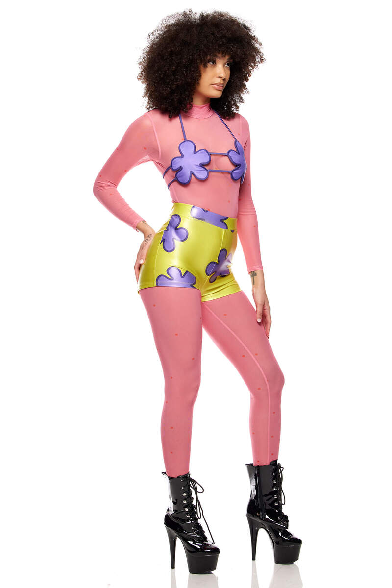 Bikini Bottom Cartoon Character Costume Side