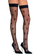 Playboy Bunny Noir Stockings