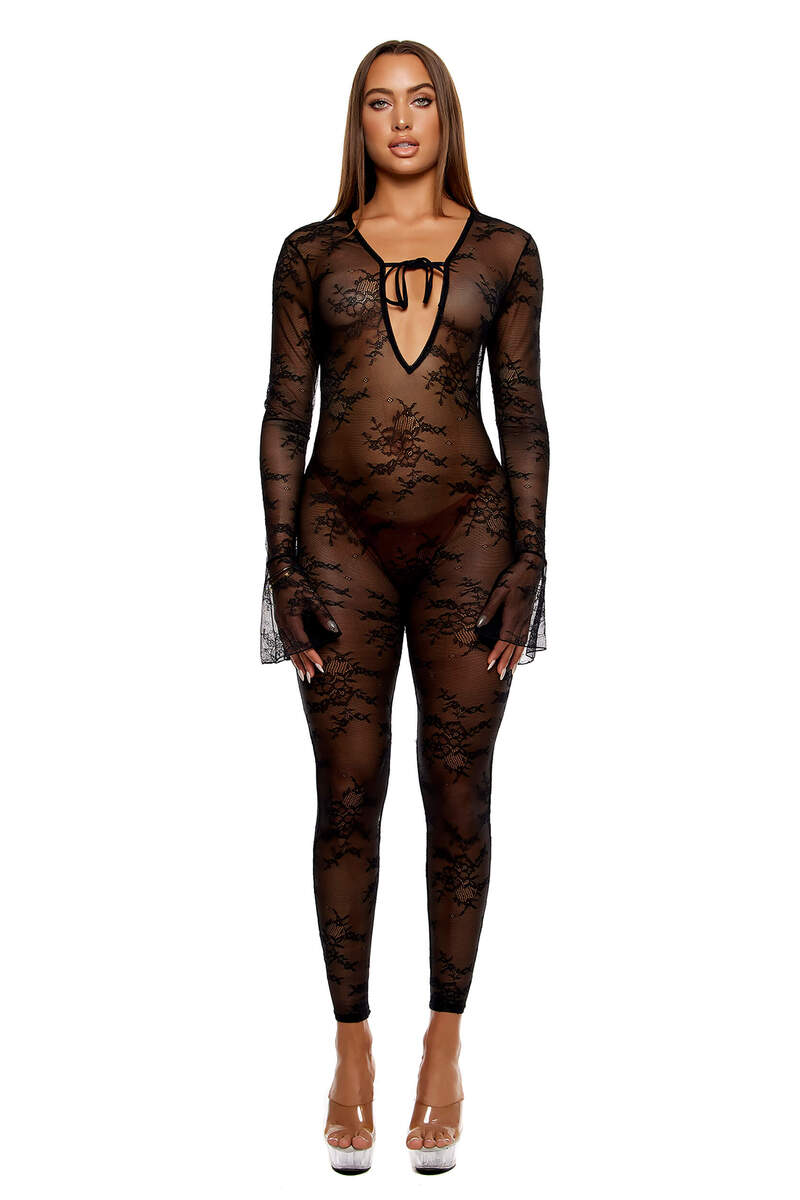 Take It Easy Lace Jumpsuit