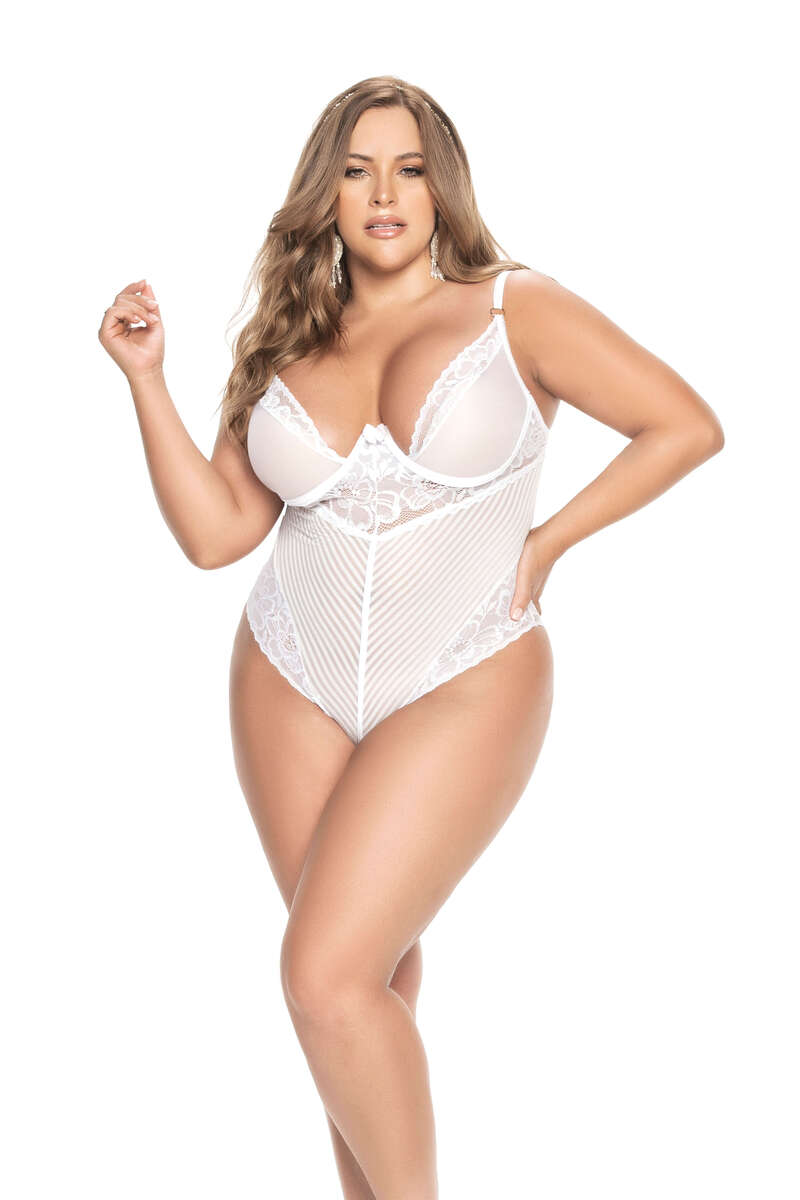 Plus Size Bridal Dreams Teddy