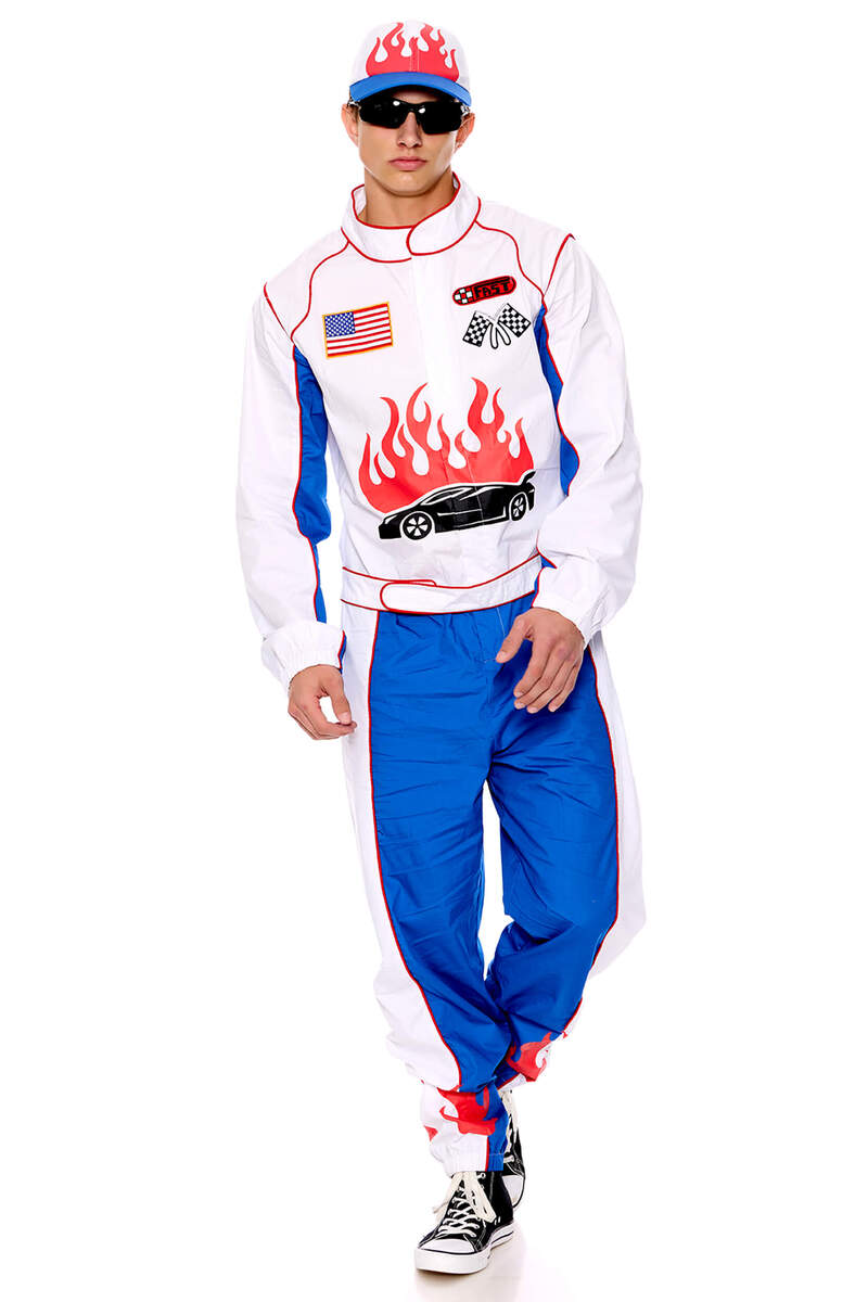 Formula Won Men's Racer Costume