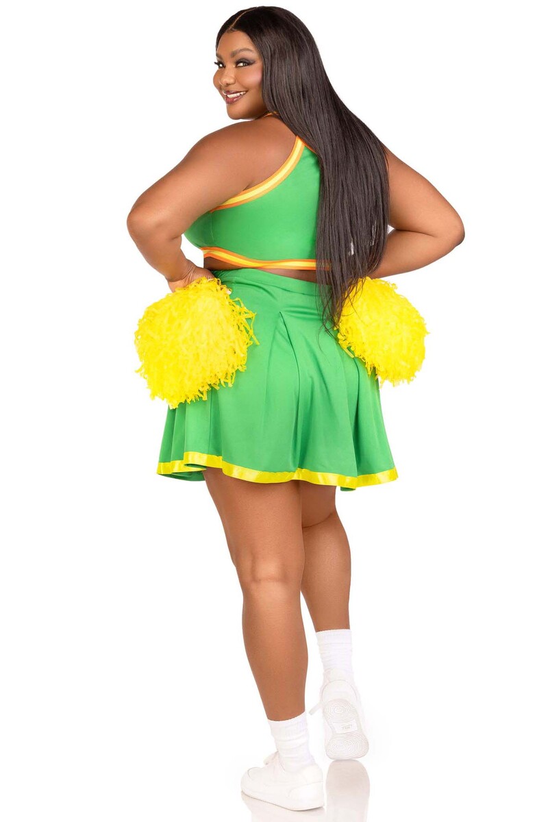 Plus Size Bring It Baddie Cheerleader Costume
