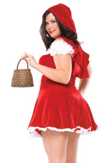 Plus Size Red Riding Hood Costume