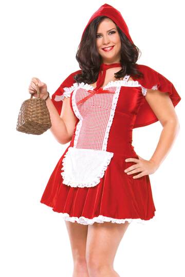 Plus Size Red Riding Hood Costume