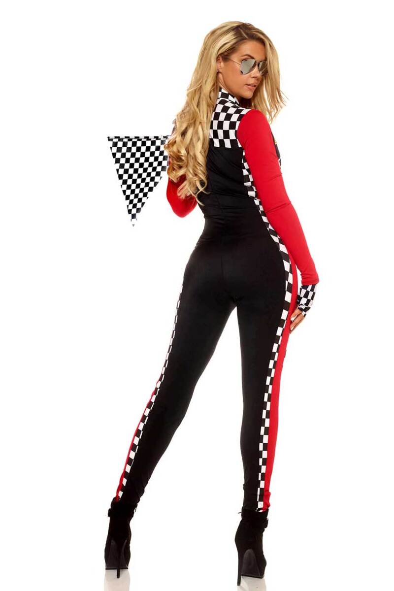 Women's Top Speed Racer Costume Women's Top Speed Racer Costume