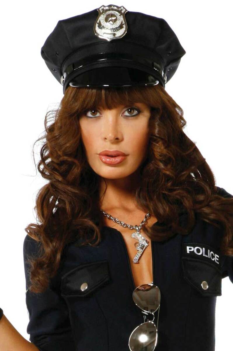 Police Hat with Badge