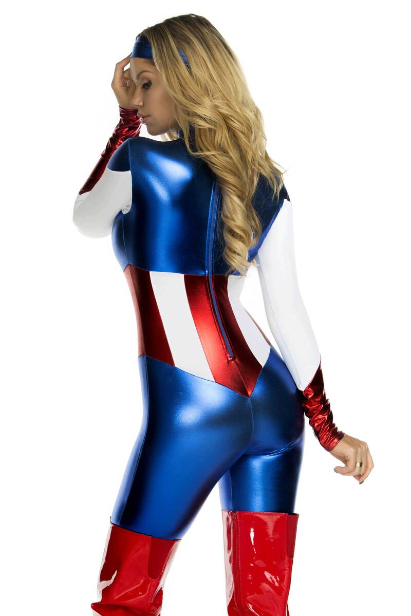 Astonishing Allegiance Sexy Hero Costume Astonishing Allegiance Sexy Hero Costume