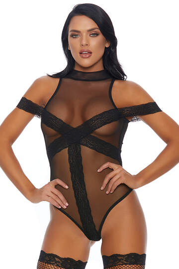 Breakdown Sheer Bodysuit