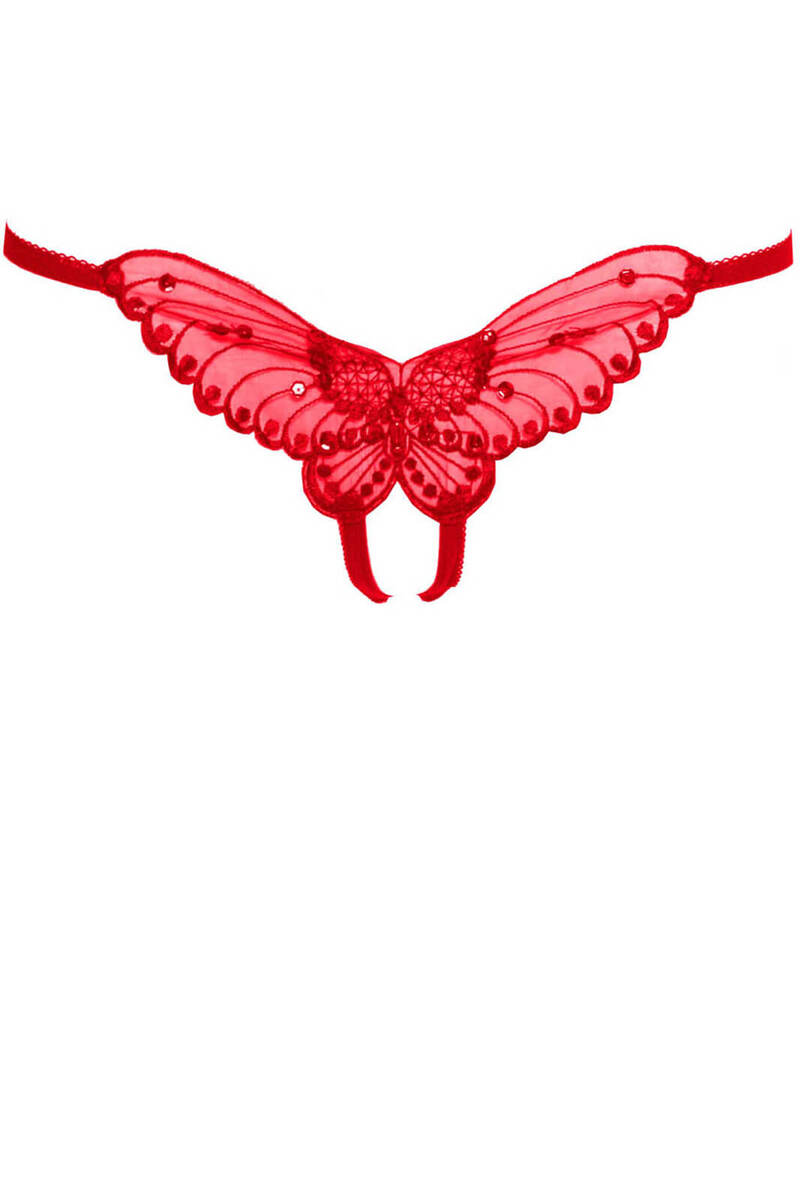 Butterfly Crotchless Panty