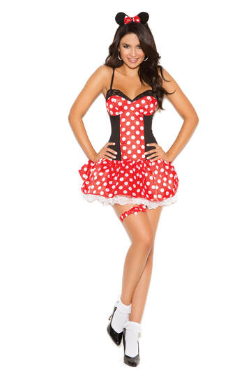 Flirty Miss Mouse Costume Front