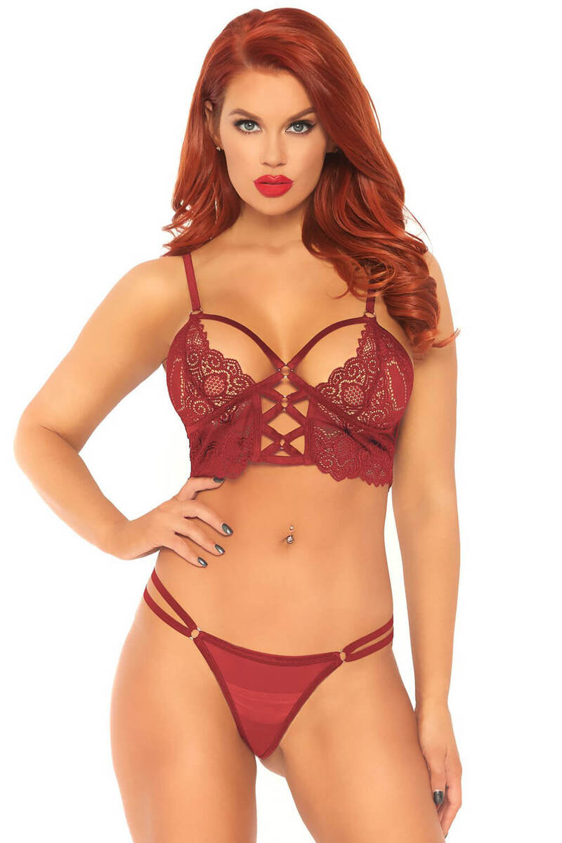 Lace Bralette & Panty Set