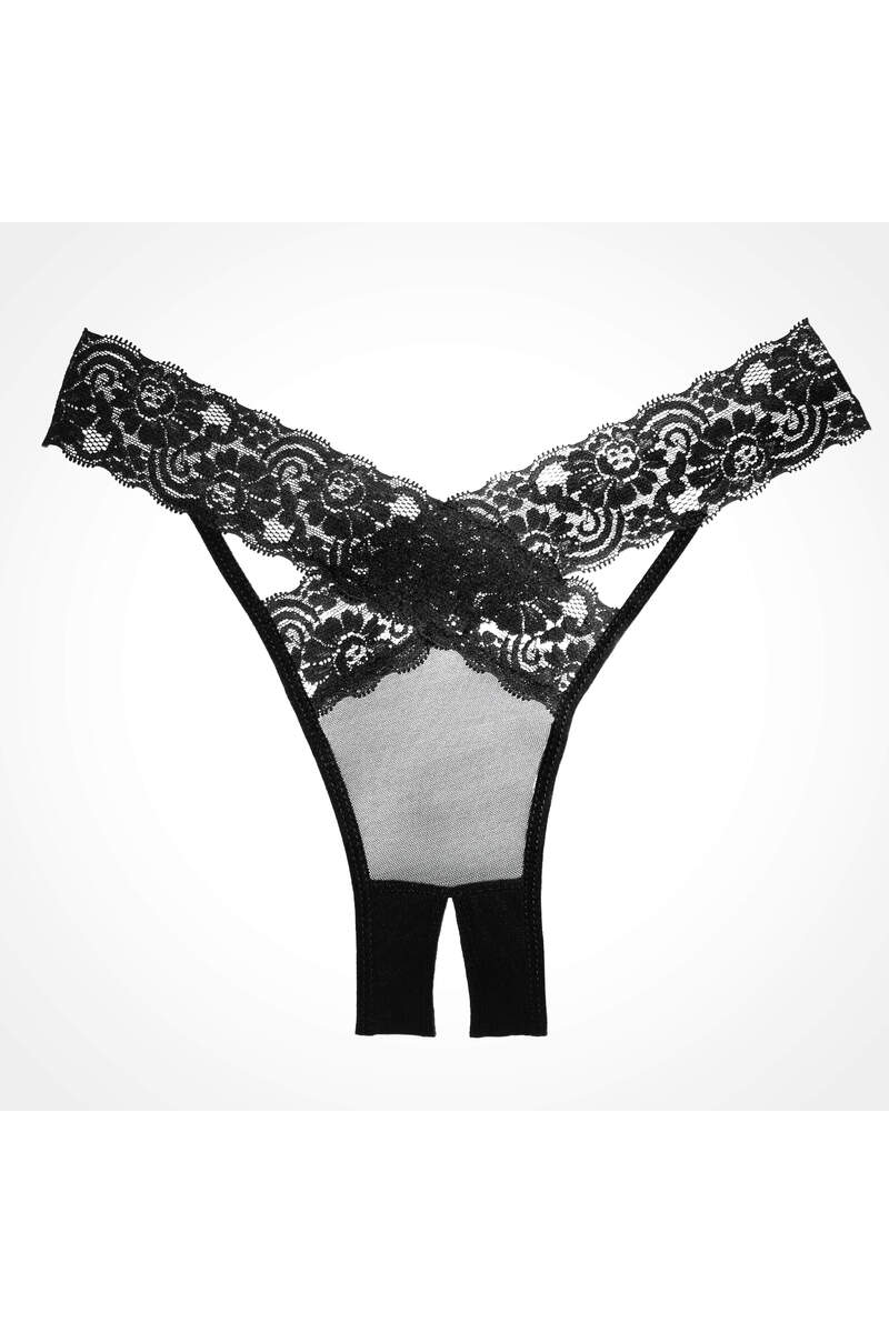 Desire Sheer Crotchless Panty