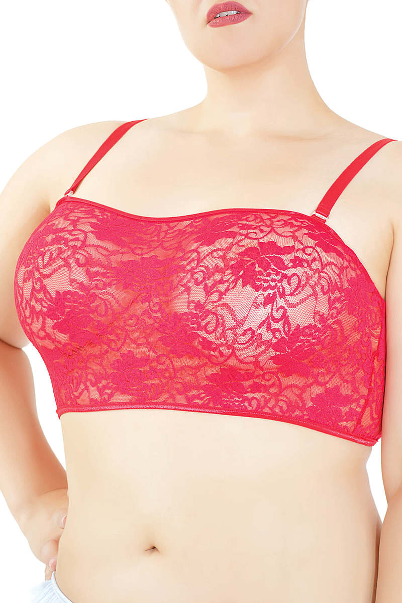 Stretch Lace Plus Size Bralette