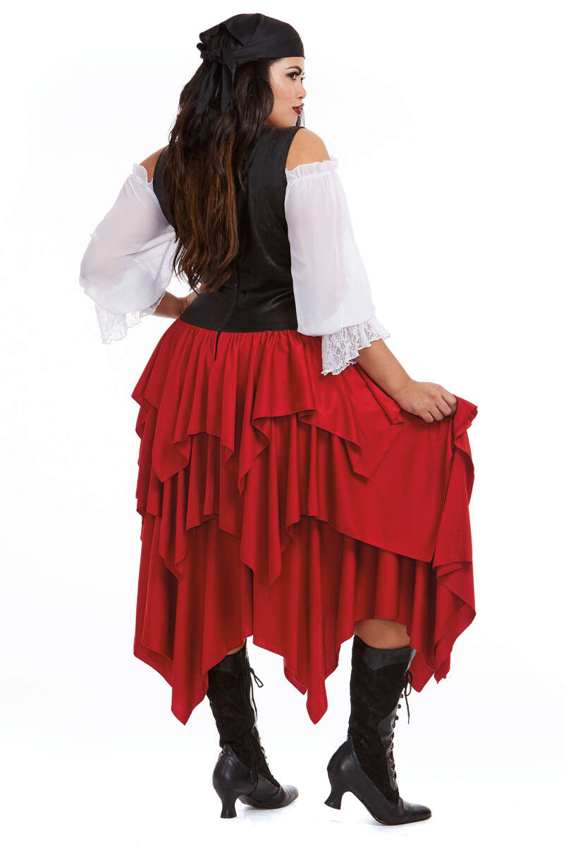 Plus Size Holy Ship Women's Pirate Costume