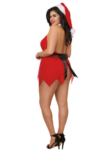 Plus Size Santa's Little Helper Set