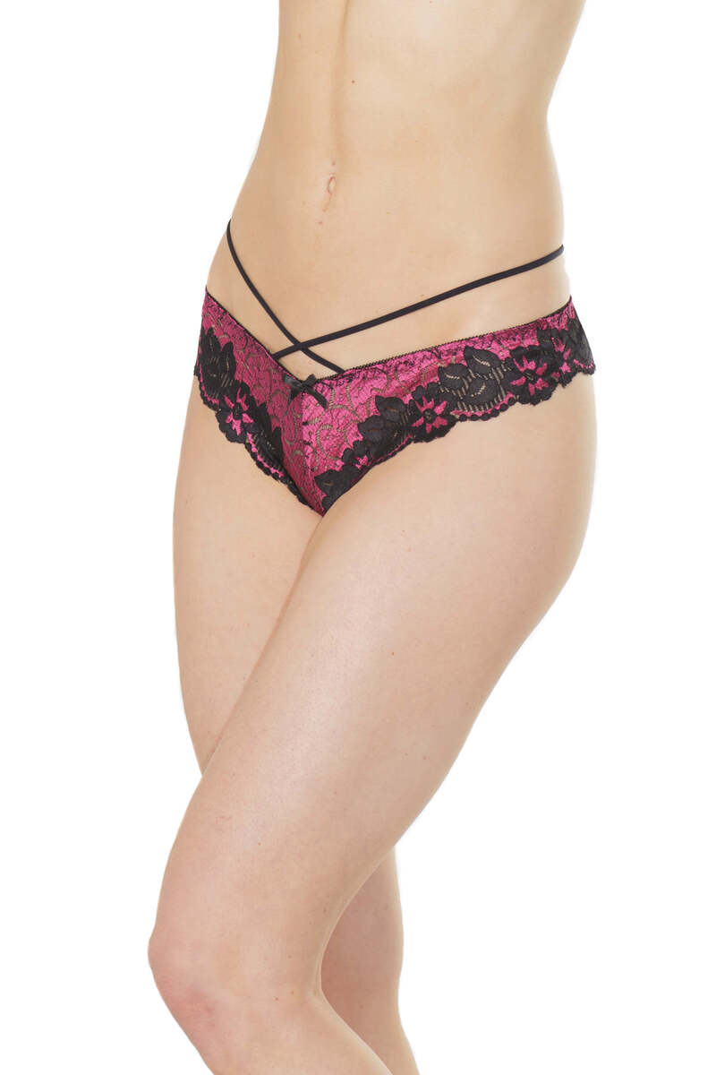 Plus Size Criss Cross Waist Panty Plus Size Criss Cross Waist Panty