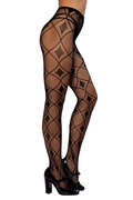 Diamond Print Pantyhose