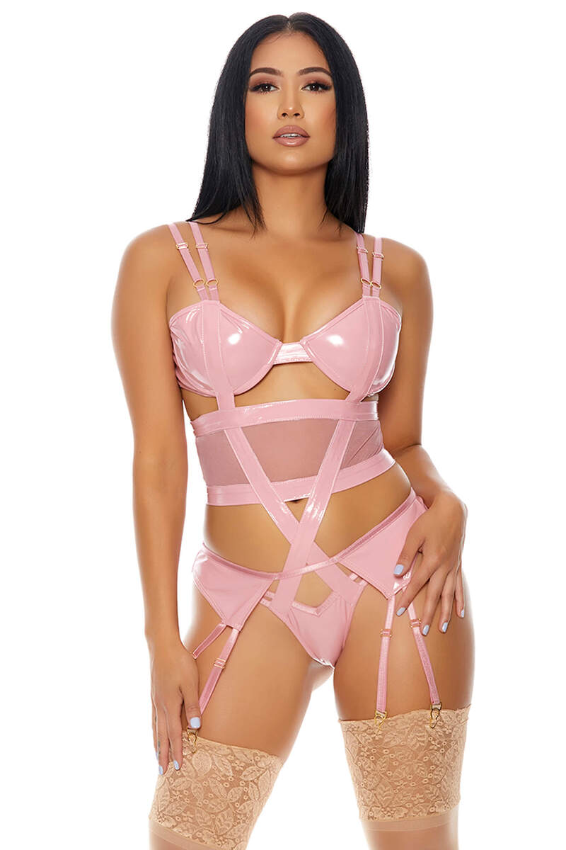 Double The Mesh Teddy Set Double The Mesh Teddy Set