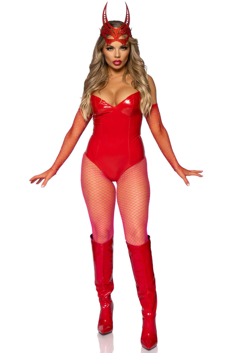 Vinyl Boned Bodysuit Vinyl Boned Bodysuit