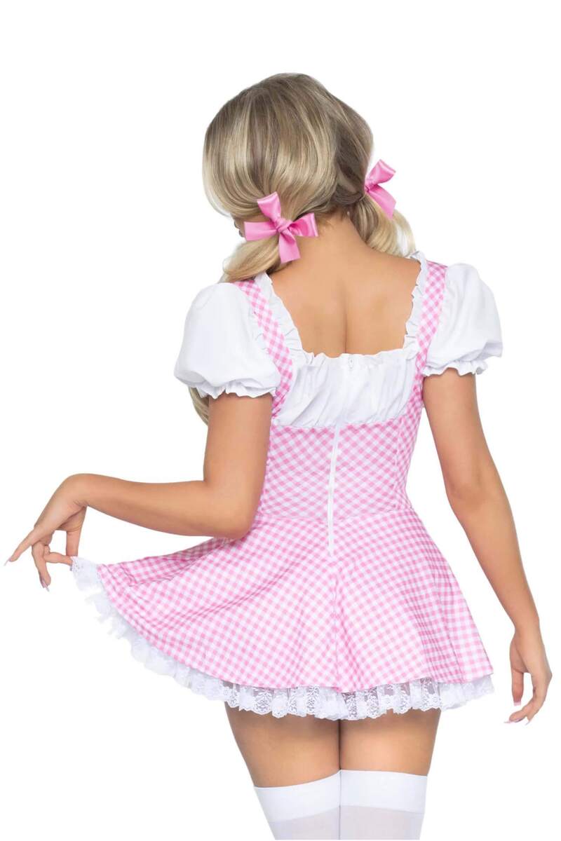 Gingham Dress With Apron Gingham Dress With Apron