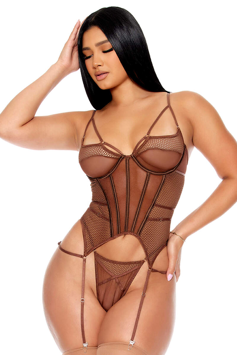 All Caught Up Bustier Set