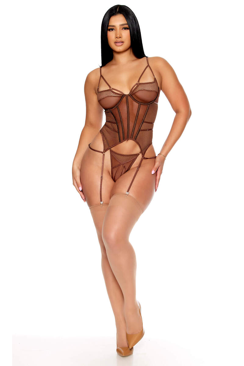 All Caught Up Bustier Set