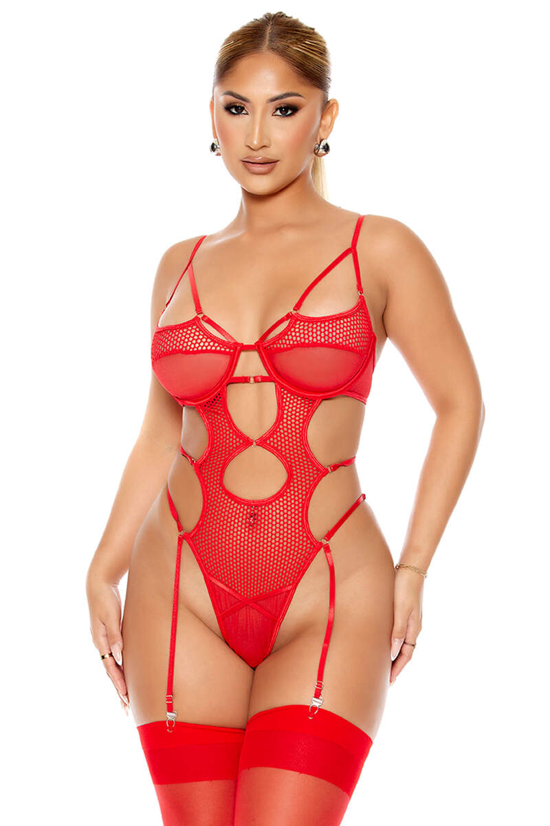 All Caught Up Strappy Teddy Set All Caught Up Strappy Teddy Set