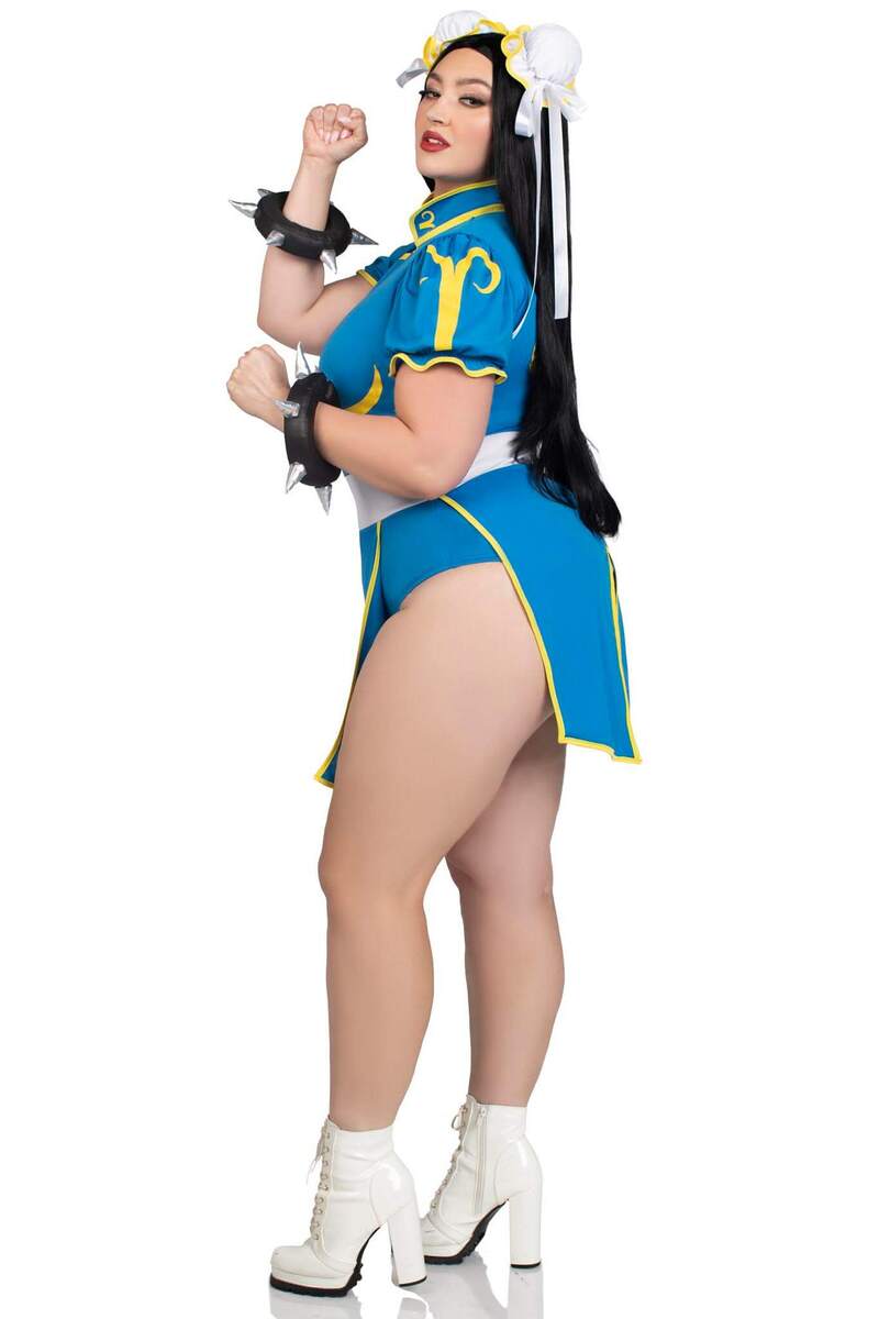 Plus Size Street Fighter Chun-Li Costume