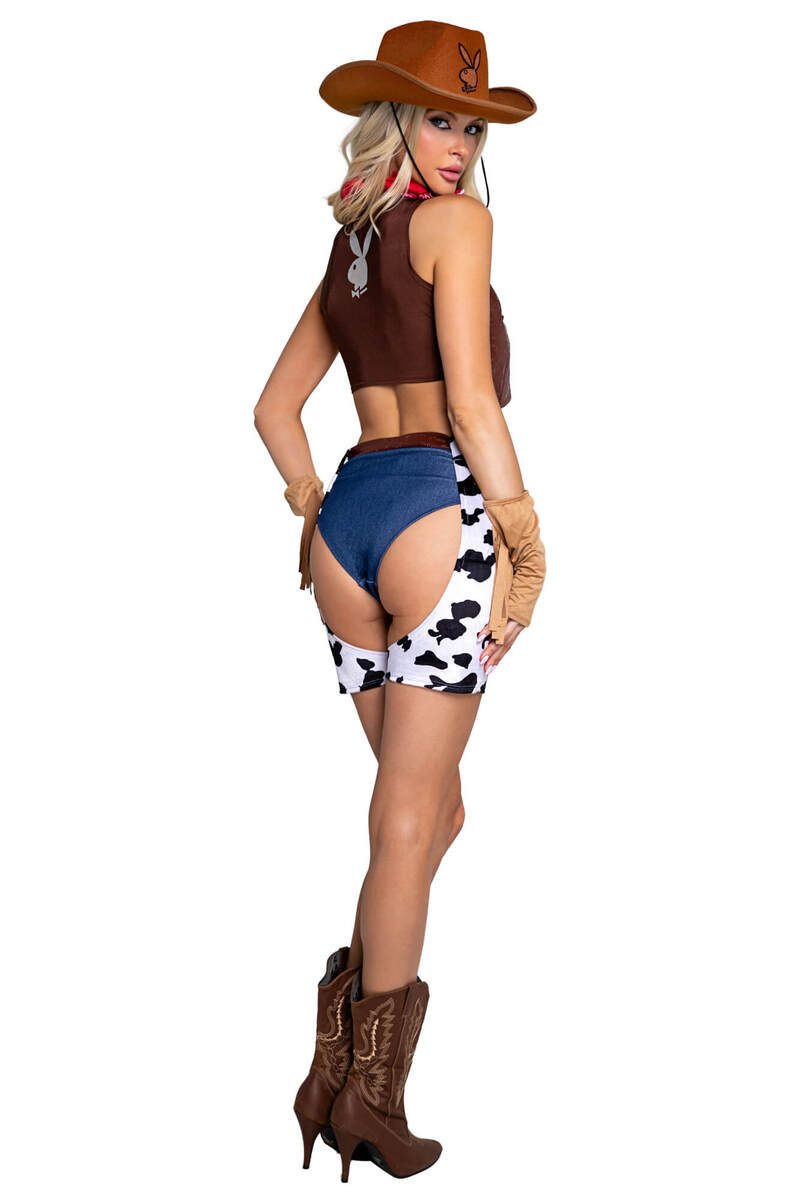 Playboy Cowgirl Ranch Babe Costume Playboy Cowgirl Ranch Babe Costume