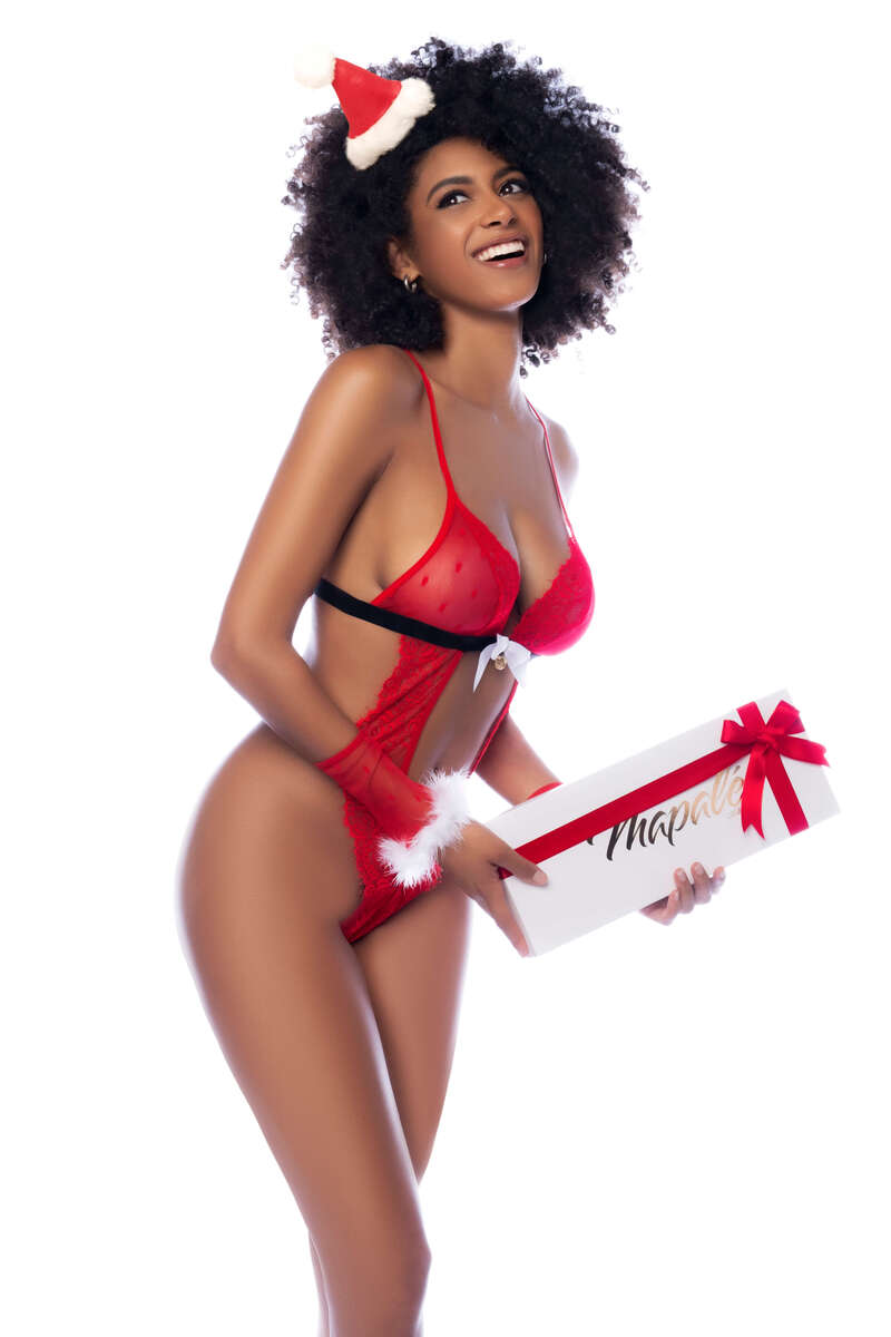 Hot to Handle Mrs. Claus Teddy