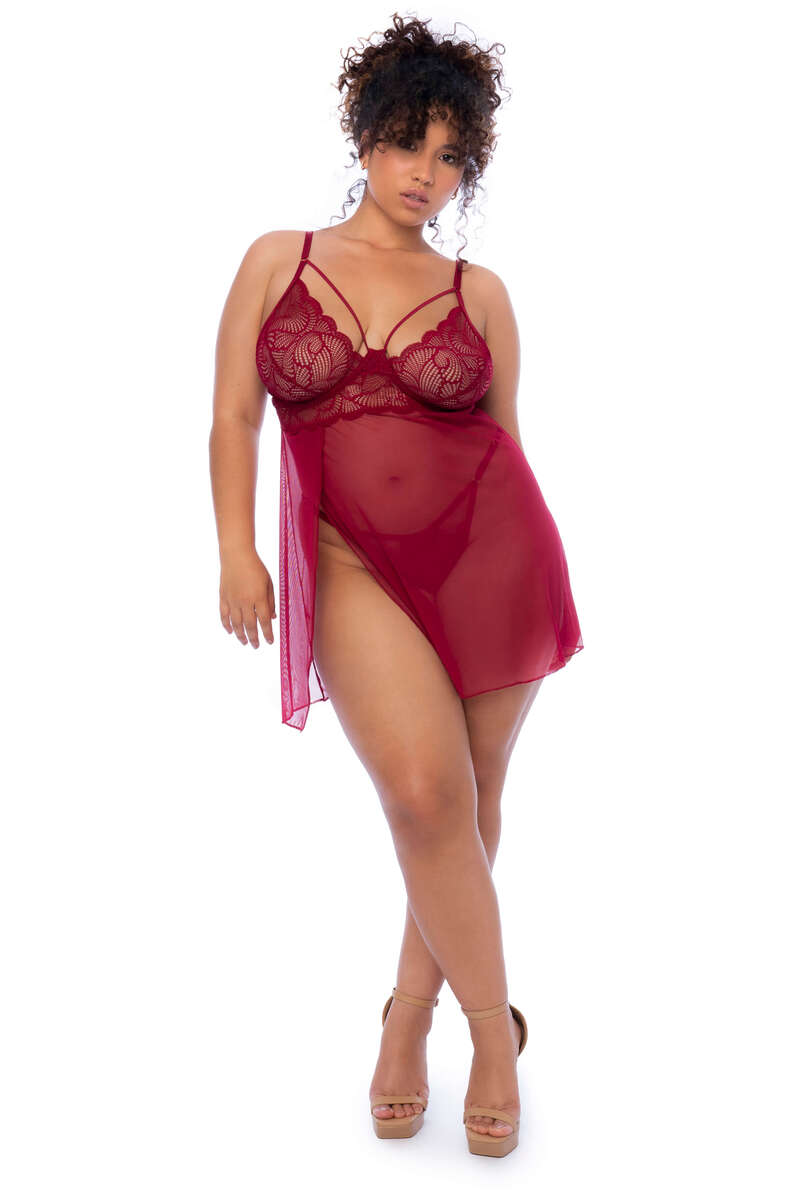 Plus Size Modern Inspiration Babydoll Plus Size Modern Inspiration Babydoll