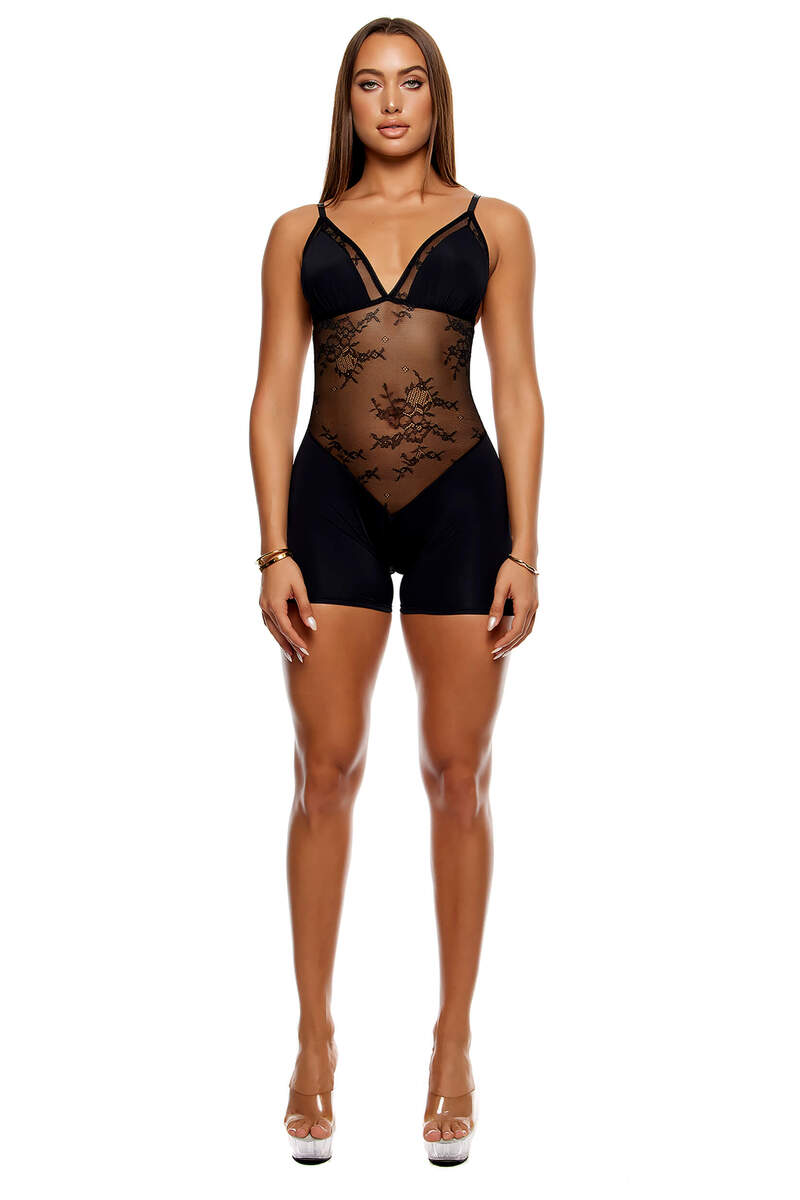 Take It Easy Lounge Lace Romper Take It Easy Lounge Lace Romper