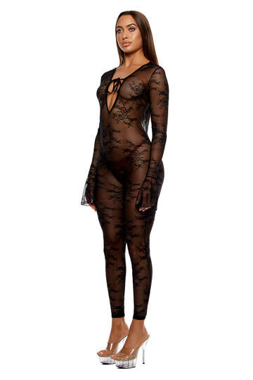Take It Easy Lace Jumpsuit