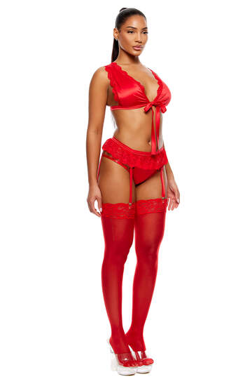 No Strings Attached Lingerie Set