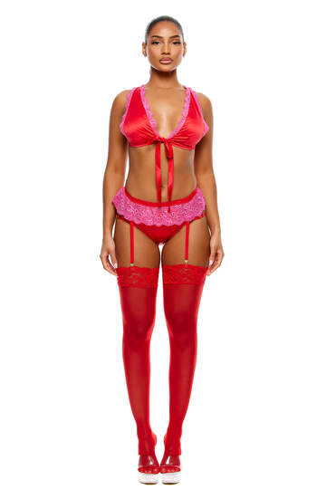 No Strings Attached Lingerie Set
