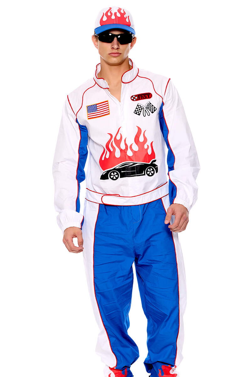 Formula Won Men's Racer Costume Formula Won Men's Racer Costume