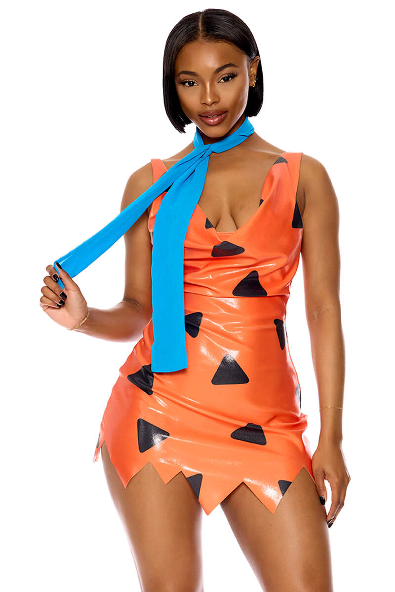 Stone Age Cartoon Character Costume