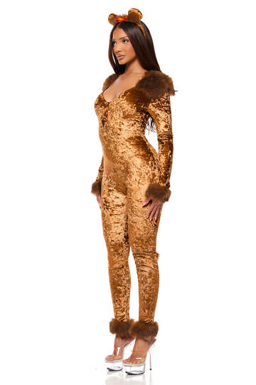 No Courage Storybook Costume Brown Side