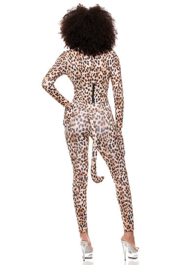 Pounce and Purr Leopard Costume Back Alternate