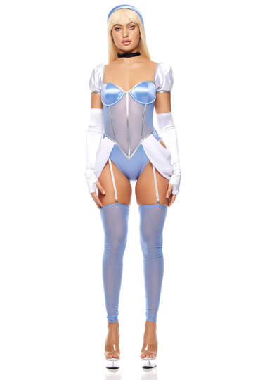 Glass Slipper Princess Costume Front